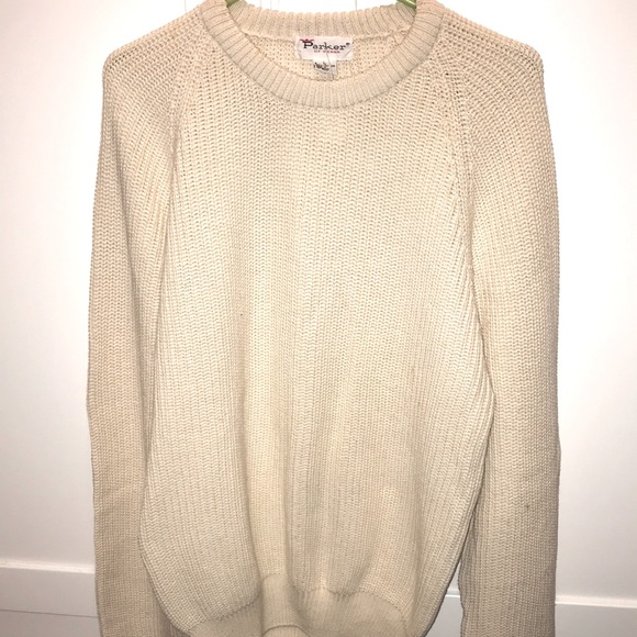 Parker Other - Imported Parker of Vienna Cotten Crew Neck Vintage Knit Sweater New With Tags